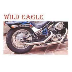 Amazon | [イージーライダース] WILD.EAGLE.ドラッグパイプマフラー